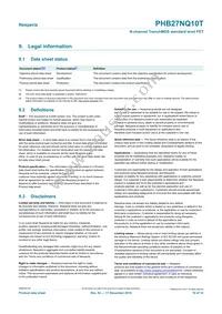 PHB27NQ10T Datasheet Page 10