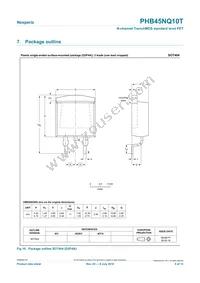 PHB45NQ10T Datasheet Page 8