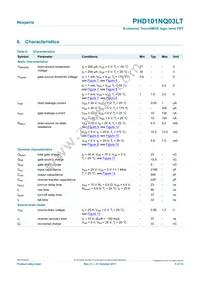 PHD101NQ03LT Datasheet Page 5