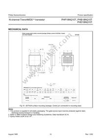 PHD18NQ10T Datasheet Page 10