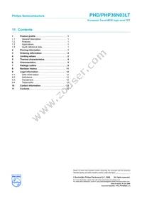 PHD36N03LT Datasheet Page 13