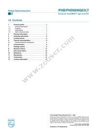 PHD66NQ03LT Datasheet Page 13