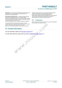 PHD71NQ03LT Datasheet Page 12