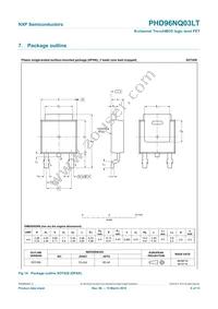 PHD96NQ03LT Datasheet Page 9