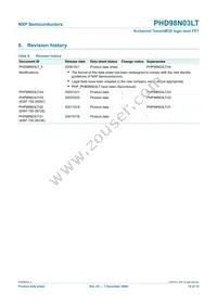 PHD98N03LT Datasheet Page 10