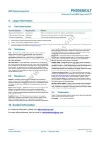 PHD98N03LT Datasheet Page 11