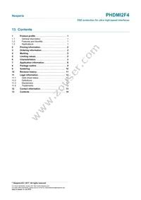 PHDMI2F4X Datasheet Page 14