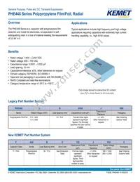 PHE448SB3330JR06 Datasheet Cover