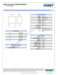 PHE820EF6330MR06L2 Datasheet Cover