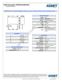 PHE840MA6100MA04R17 Datasheet Cover