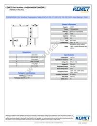 PHE840MB5470MB04R17 Datasheet Cover