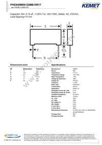 PHE840MB6120MB10R17 Datasheet Cover