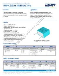 PHE844RR7100MR06L2 Datasheet Cover