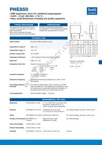 PHE850EF6470MF14R06L2 Datasheet Cover