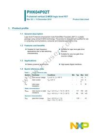 PHK04P02T Datasheet Page 2