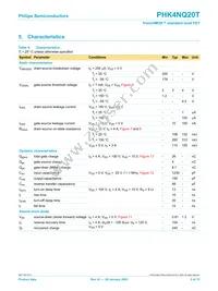 PHK4NQ20T Datasheet Page 5