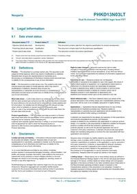 PHKD13N03LT Datasheet Page 11