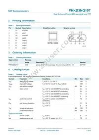 PHKD3NQ10T Datasheet Page 3