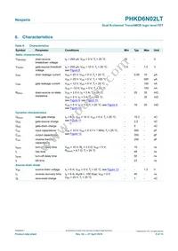 PHKD6N02LT Datasheet Page 5