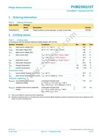 PHM25NQ10T Datasheet Page 2