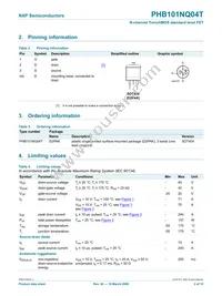 PHP101NQ04T Datasheet Page 2