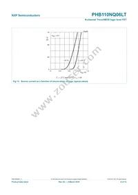 PHP110NQ06LT Datasheet Page 8