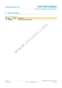 PHP110NQ08T Datasheet Page 11