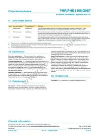 PHP110NQ08T Datasheet Page 12