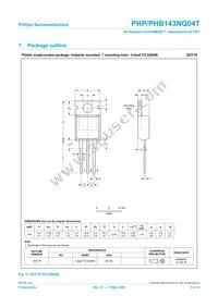 PHP143NQ04T Datasheet Page 9