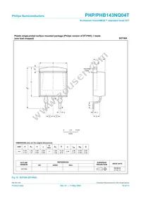 PHP143NQ04T Datasheet Page 10
