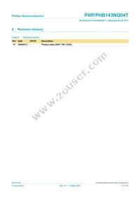 PHP143NQ04T Datasheet Page 11
