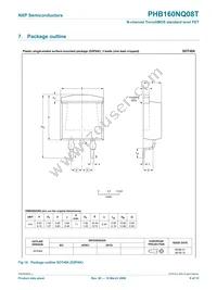 PHP160NQ08T Datasheet Page 9