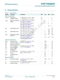 PHP176NQ04T Datasheet Page 6