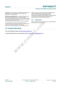 PHP18NQ11T Datasheet Page 12