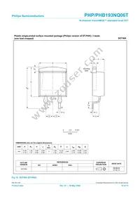PHP193NQ06T Datasheet Page 10
