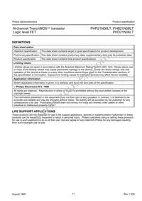 PHP21N06LT Datasheet Page 12