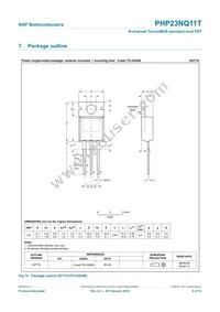 PHP23NQ11T Datasheet Page 10