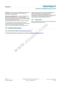 PHP27NQ11T Datasheet Page 12