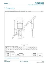 PHP29N08T Datasheet Page 9