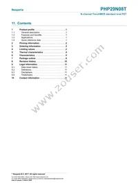 PHP29N08T Datasheet Page 12