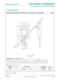 PHP32N06LT Datasheet Page 9