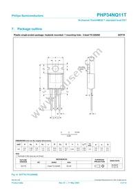 PHP34NQ11T Datasheet Page 9