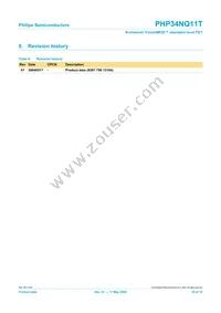 PHP34NQ11T Datasheet Page 10