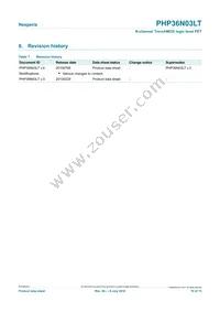 PHP36N03LT Datasheet Page 10