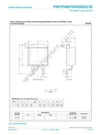 PHP45N03LTA Datasheet Page 10