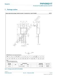 PHP45NQ11T Datasheet Page 9