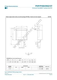 PHP45NQ15T Datasheet Page 10