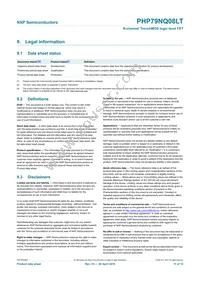 PHP79NQ08LT Datasheet Page 12