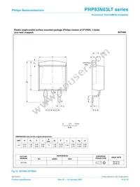 PHP83N03LT Datasheet Page 10