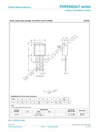 PHP83N03LT Datasheet Page 11